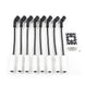 TSP GM LS Truck Ignition Wires; 8.5mm Black; Straight Ceramic Plug Boots Top Street Performance