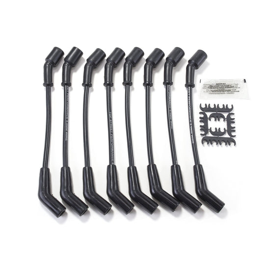 TSP GM LS Ignition Wires; 8.5mm Red; 135 Deg. Plug Boots Top Street Performance