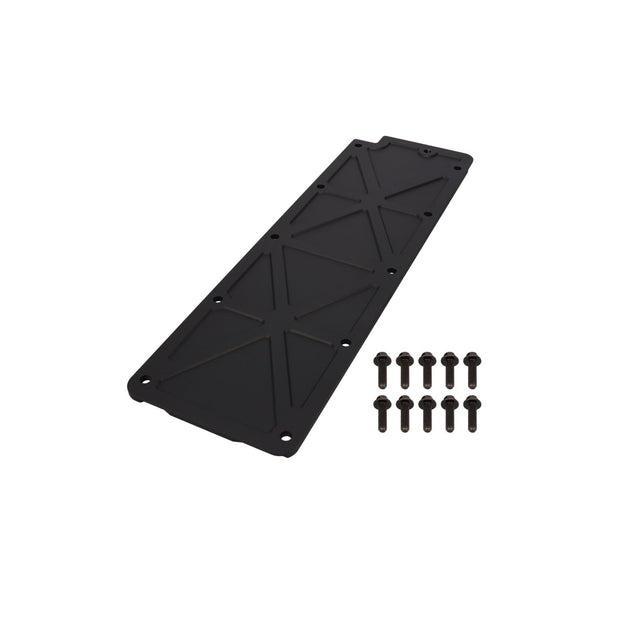 TSP Valley Cover; GM LS2/LS3/LS7/LSX Trussed; Black Top Street Performance