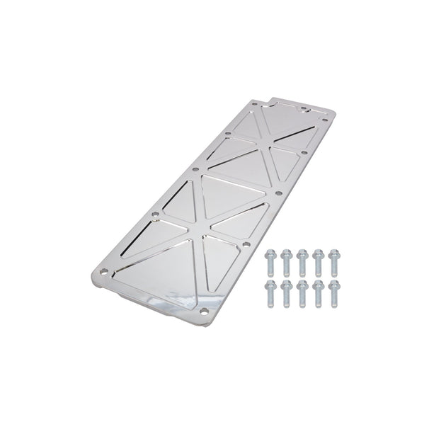 TSP Valley Cover; GM LS2/LS3/LS7/LSX Trussed; Chrome Top Street Performance