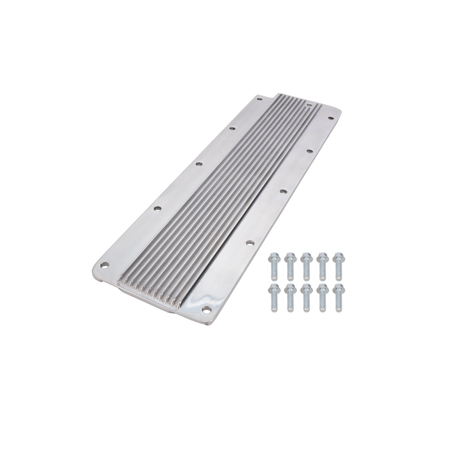 TSP Valley Cover; GM LS2/LS3/LS7/LSX Finned; Polished Top Street Performance