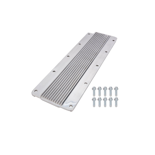 TSP Valley Cover; GM LS2/LS3/LS7/LSX Finned; Polished Top Street Performance