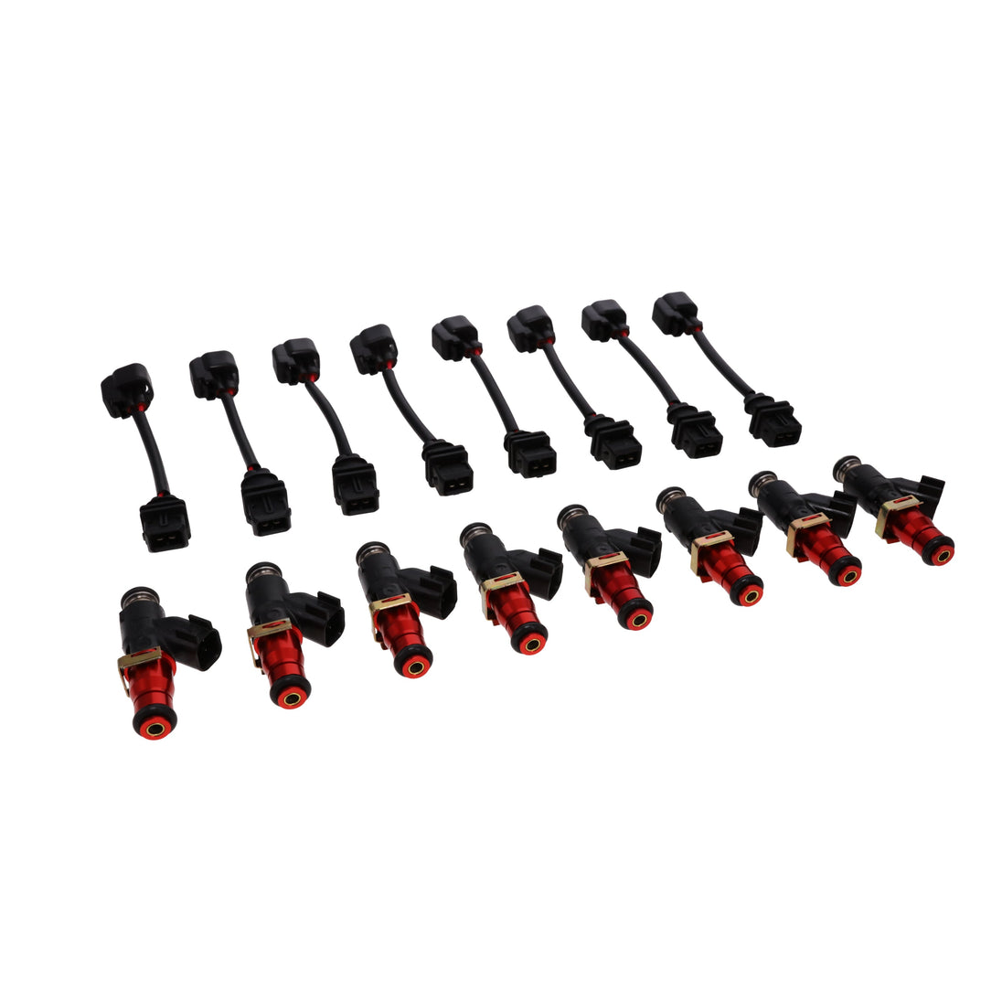 Velocity High-Flow Fuel Injectors For LS1 LS2 LS6 And 5.0L Coyote 160 Lbs/hr Top Street Performance