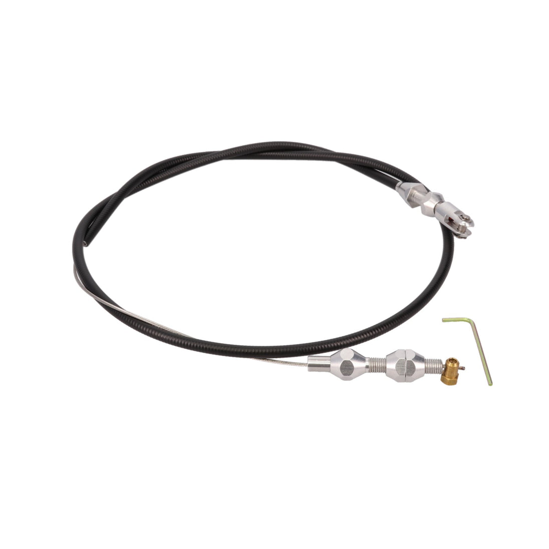 Throttle Cable; LS; 36 Inch; Braided Stainless Steel Top Street Performance