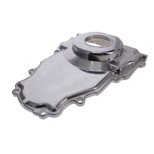 TSP GM LS 1-Piece Polished Aluminum Timing Cover Top Street Performance