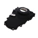 TSP GM LS 1-Piece Black Aluminum Timing Cover With Cam Position Sensor Provision Top Street Performance