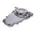 TSP GM LS 1-Piece Polished Aluminum Timing Cover With Turbo Oil Drain Return Top Street Performance