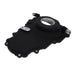 TSP GM LS 1-Piece Black Aluminum Timing Cover With Turbo Oil Drain Return And Cam Position Sensor Provision Top Street Performance