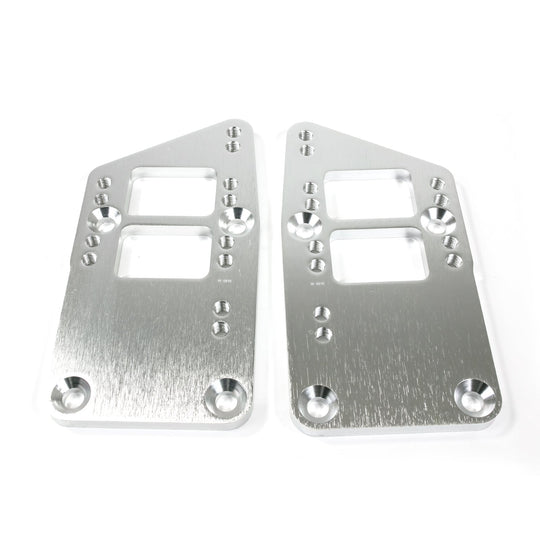 TSP Engine Mount Adapter Plate; Aluminum LS To SBC/BBC; Machined Top Street Performance