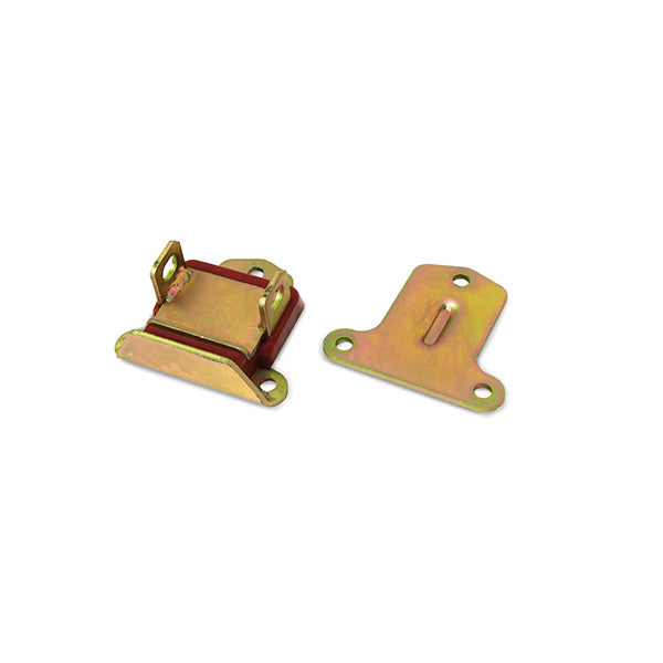 TSP Engine Mount; Polyurethane; SBC/BBC 3-Bolt; Zinc Coated (Sold Individually) Top Street Performance