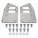 Engine Mount Adapter Plate; Aluminum LT Gen V To SBC/BBC; Natural Top Street Performance