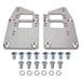 Engine Mount Adapter Plate; Aluminum LT Gen V To SBC/BBC; Natural Top Street Performance
