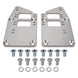 Engine Mount Adapter Plate; Aluminum LT Gen V To SBC/BBC; Natural Top Street Performance