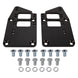 Engine Mount Adapter Plate; Aluminum LT Gen V To SBC/BBC; Black Top Street Performance