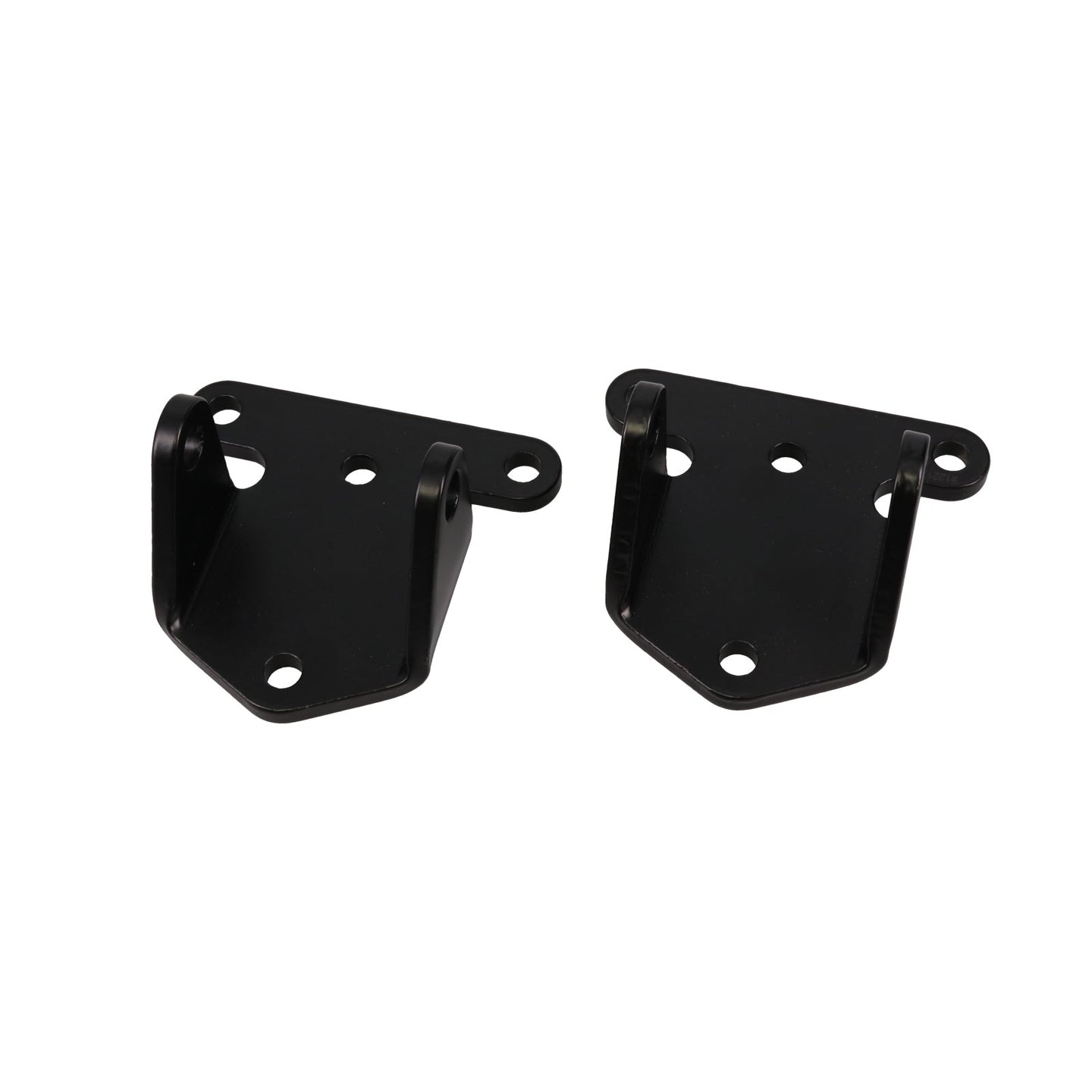 Engine Mount; Solid Steel; SBC/BBC; Black (Sold Individually) Top Street Performance