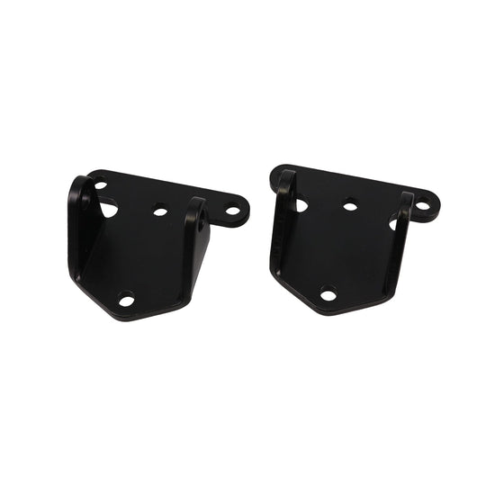 Engine Mount; Solid Steel; SBC/BBC; Black (Sold Individually) Top Street Performance