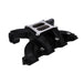 TSP GM LS Rectangle Port Carbureted Dual Plane Black Aluminum Intake Manifold Top Street Performance
