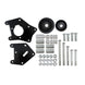 TSP Relocation Bracket; Aluminum A/C; LS1; LS2 Car Applications; Black Top Street Performance