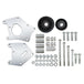 TSP Relocation Bracket; Aluminum A/C; LS1; LS2 Truck Applications; Machined Top Street Performance