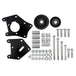 TSP Relocation Bracket; Aluminum A/C; LS1; LS2 Truck Applications; Black Top Street Performance