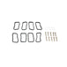 TSP Intake Gaskets & Hardware; TSP Velocity Rectangle Port Top Street Performance