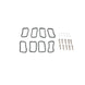 TSP Intake Gaskets & Hardware; TSP Velocity Raised Rectangle Port Top Street Performance