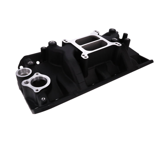 TSP AMC V8 Dual Plane Black Aluminum Intake Manifold Top Street Performance