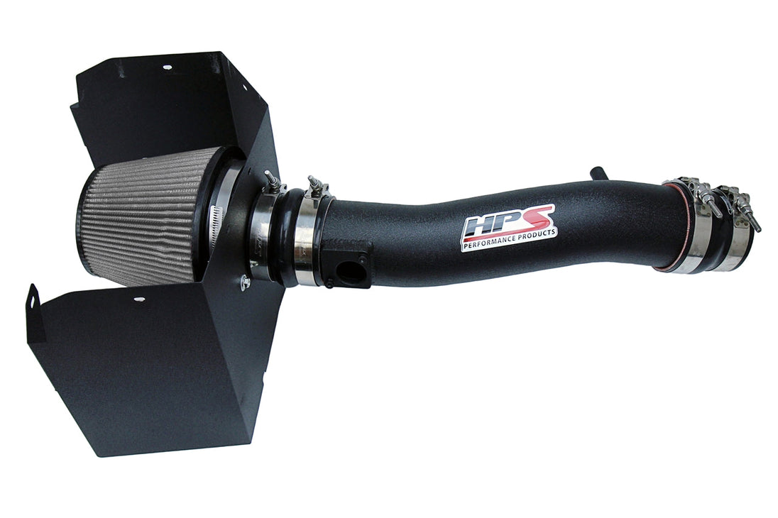 HPS Shortram Air Intake Kit 2016-2022 Toyota Tacoma 3.5L V6, Includes Heat Shield, 827-595 FR SPORT
