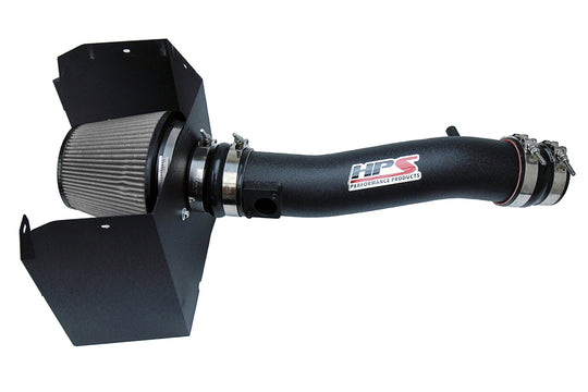 HPS Shortram Air Intake Kit 2016-2022 Toyota Tacoma 3.5L V6, Includes Heat Shield, 827-595 FR SPORT