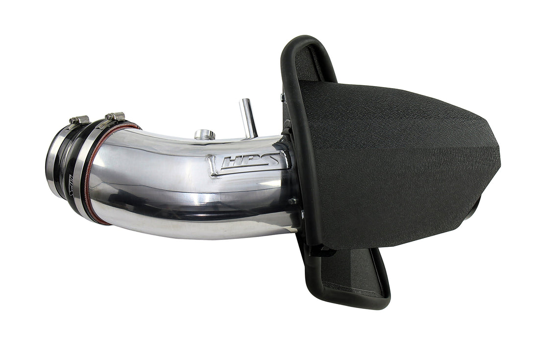 HPS Air Intake with Heat Shield, Dodge 2019-2023 Charger Hellcat 6.2L V8 Supercharged, 827-681 FR SPORT