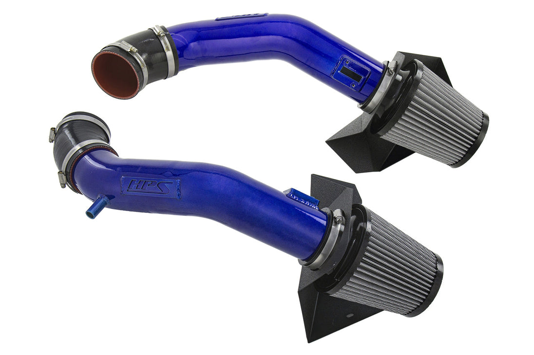 HPS Shortram Air Intake Kit 2011-2013 Infiniti M56 5.6L V8, Includes Heat Shield, 827-688 FR SPORT