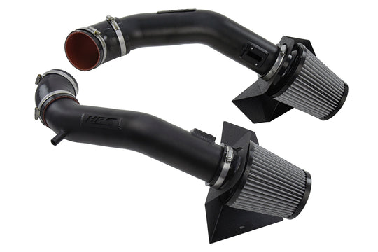 HPS Shortram Air Intake Kit 2011-2013 Infiniti M56 5.6L V8, Includes Heat Shield, 827-688 FR SPORT