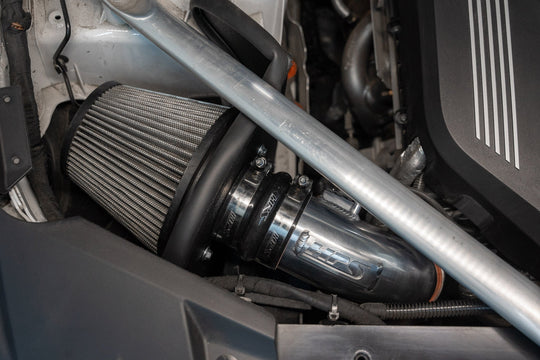 HPS Air Intake Kit 2019-2022 BMW X7 3.0L Turbo B58 G07, Includes Heat Shield, 827-702 FR SPORT