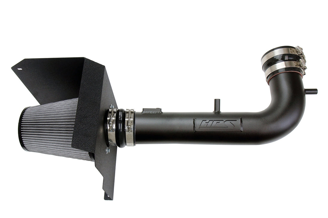 HPS Air Intake Kit 2014-2018 Chevy Silverado 1500 6.2L V8, Includes Heat Shield, 827-707 FR SPORT