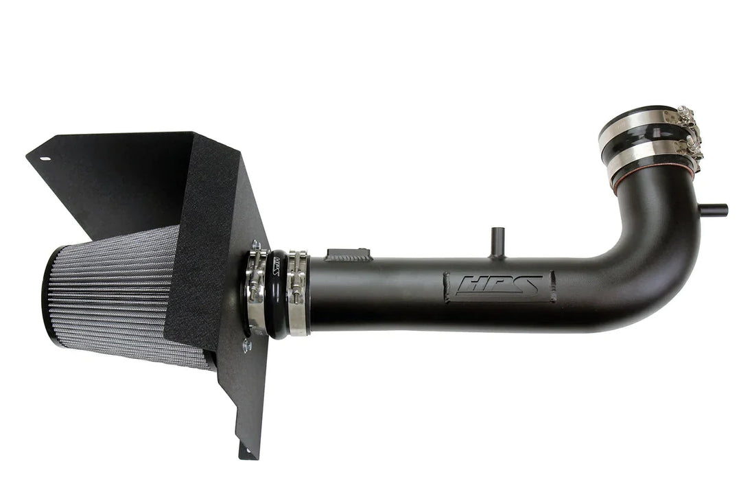 HPS Air Intake Kit 2014-2018 GMC Sierra 1500 6.2L V8, Includes Heat Shield, 827-707 FR SPORT