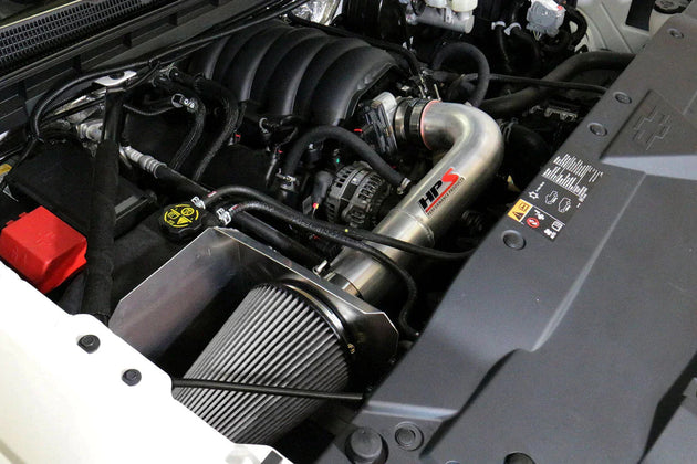 HPS Air Intake Kit 2018-2020 GMC Yukon 6.2L V8, Includes Heat Shield, 827-707 FR SPORT