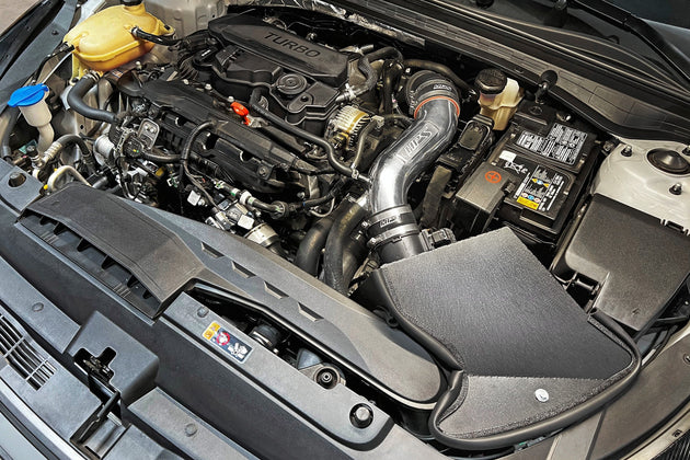 HPS Air Intake Kit with Heat Shield, 2021-2024 Kia K5 1.6L Turbo, 827-712 FR SPORT