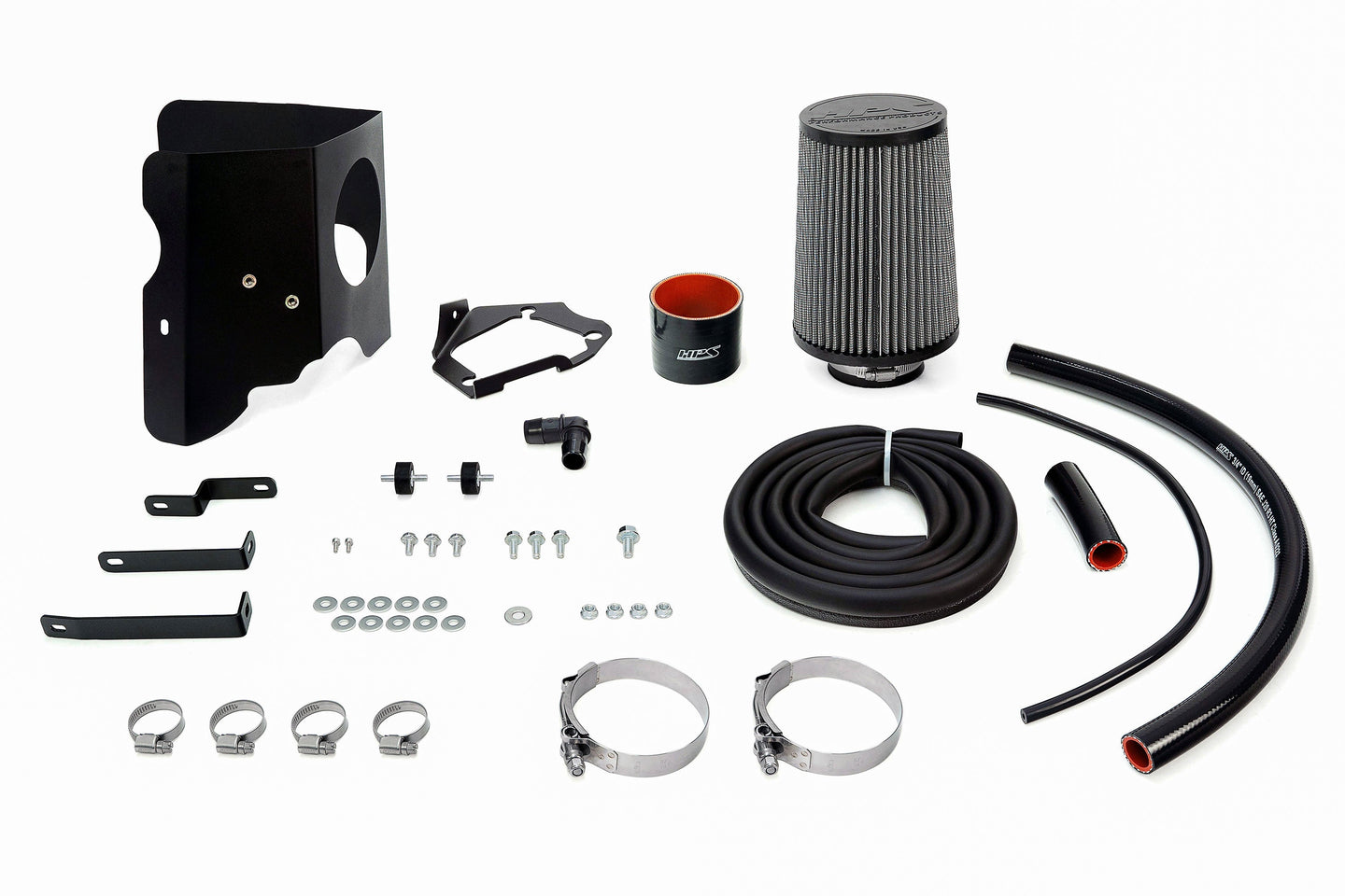 HPS Air Intake Kit Toyota 2012-2015 Tacoma 4.0L V6, Includes Heat Shield, 827-718 FR SPORT
