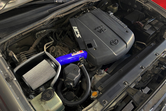 HPS Air Intake Kit Toyota 2012-2015 Tacoma 4.0L V6, Includes Heat Shield, 827-718 FR SPORT
