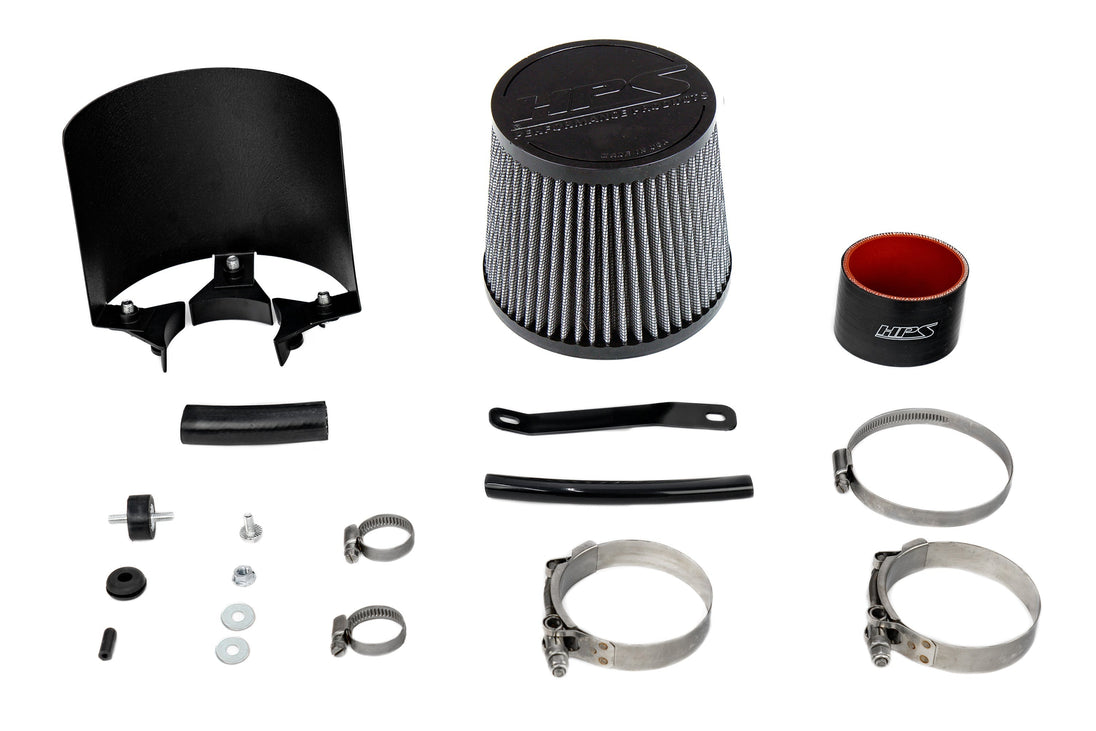 HPS Air Intake Kit Acura 2002-2006 RSX Base 2.0L, Includes Heat Shield, 827-724 FR SPORT