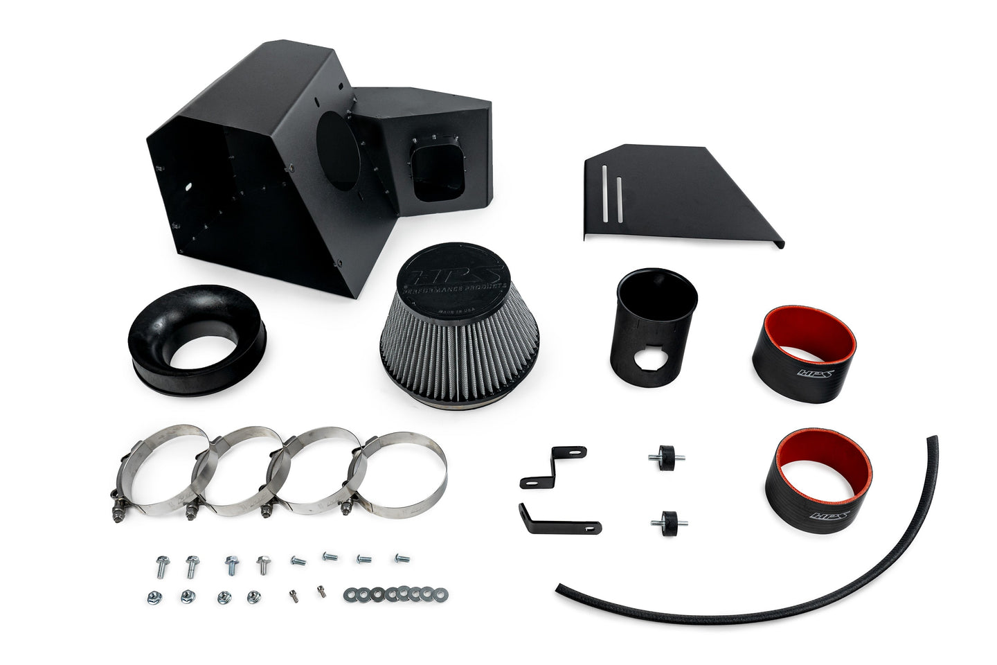 HPS Air Intake with Heat Shield, Acura 2022-2024 MDX Type-S 3.0L Turbo, 827-728 FR SPORT