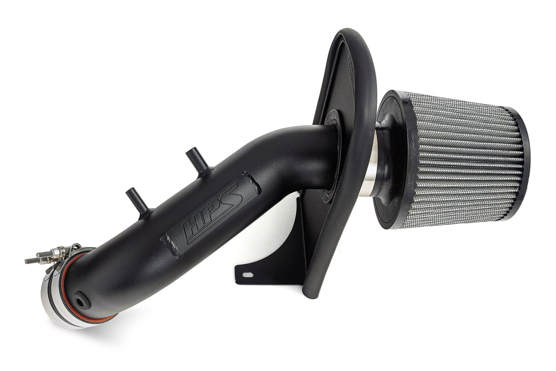 HPS Air Intake Kit with Heat Shield, 2003-2006 Honda Accord 2.4L without MAF sensor, 827-737 FR SPORT