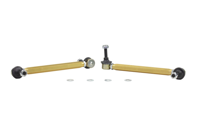 Whiteline 02-06 Mini Cooper S Front Swaybar link kit-Adjustable ball end links - DFW Speed Syndicate
