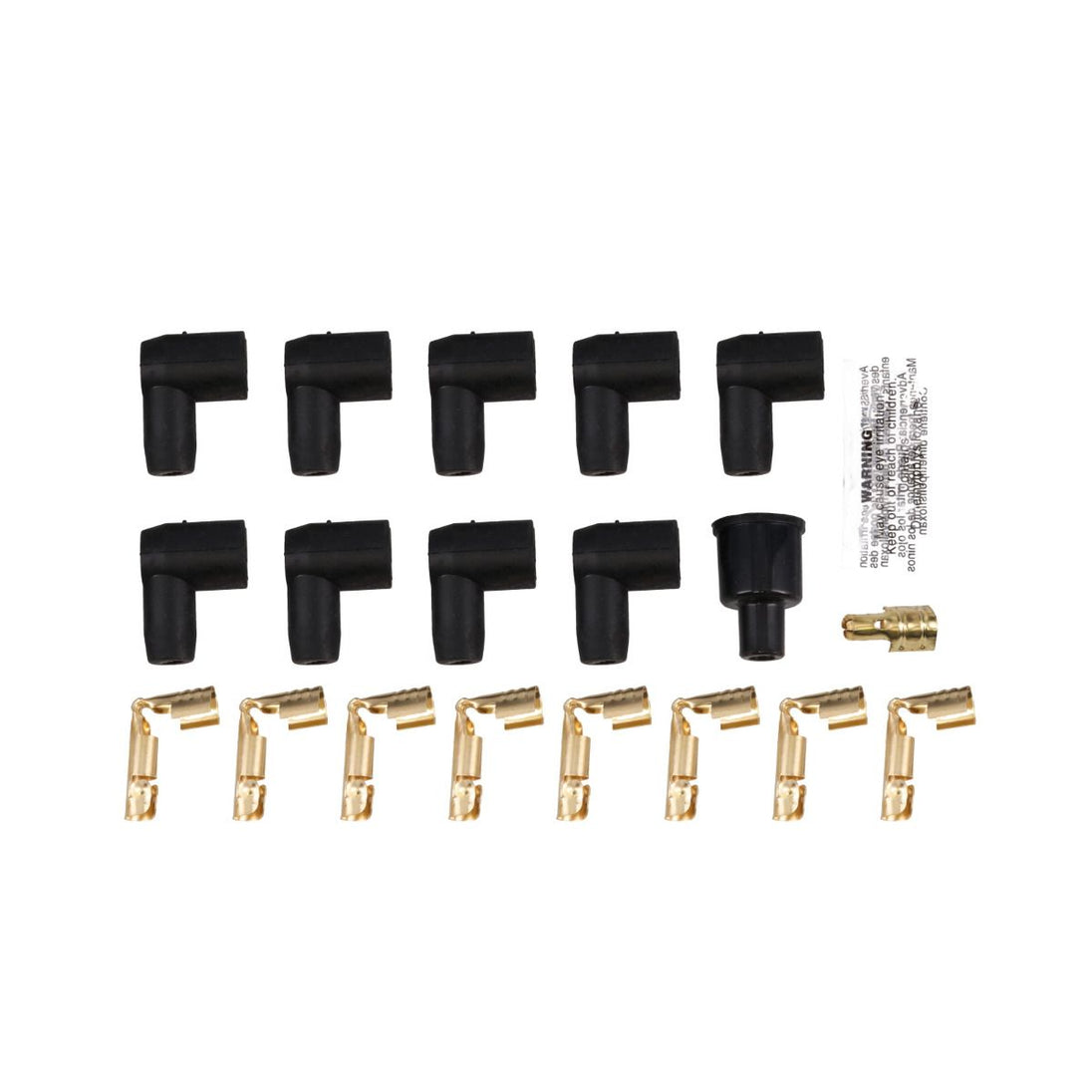 Spark Plug Wire Boot And Terminal Kit Female Cap 90 Deg. Top Street Performance