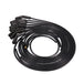 Universal Ignition Wires; 8.5mm Black; 135 Deg. Black Ceramic Plug Boots Top Street Performance