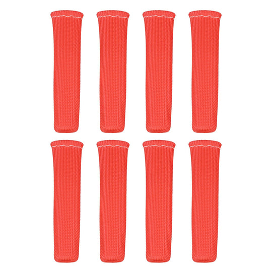 Spark Plug Boot Protectors Red 6 Inches Top Street Performance