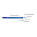 TSP Universal Ignition Wires; 8.5mm Red; Straight Plug Boots Top Street Performance