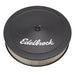Edelbrock Air Cleaner Pro-Flo Series Round Steel Top Paper Element 14In Dia X 3 75In Dropped Base Edelbrock