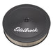 Edelbrock Air Cleaner Pro-Flo Series Round Steel Top Paper Element 14In Dia X 3 75In Dropped Base Edelbrock