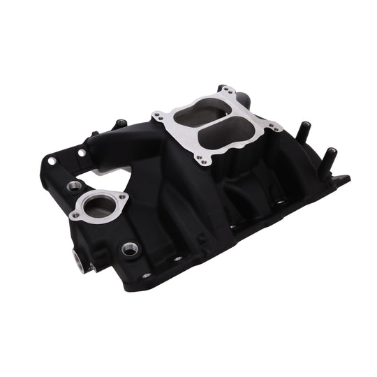 TSP Pontiac V8 Dual Plane Black Aluminum Intake Manifold Top Street Performance